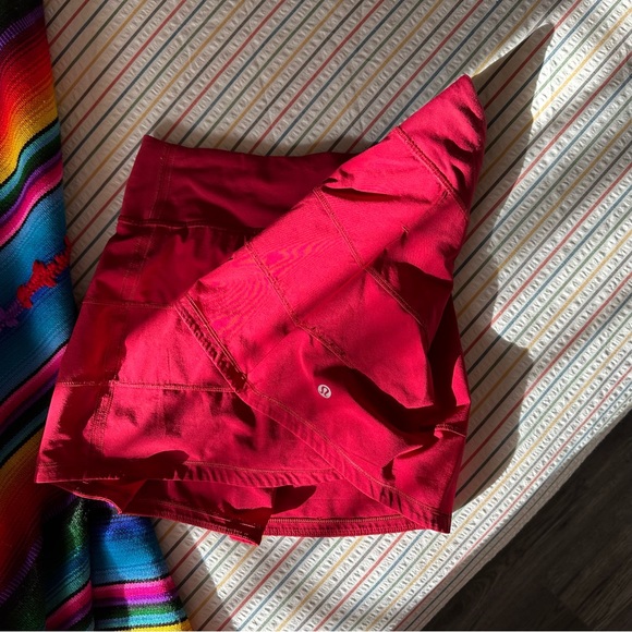 Lululemon Red Skort | Size 6 - Picture 3 of 8